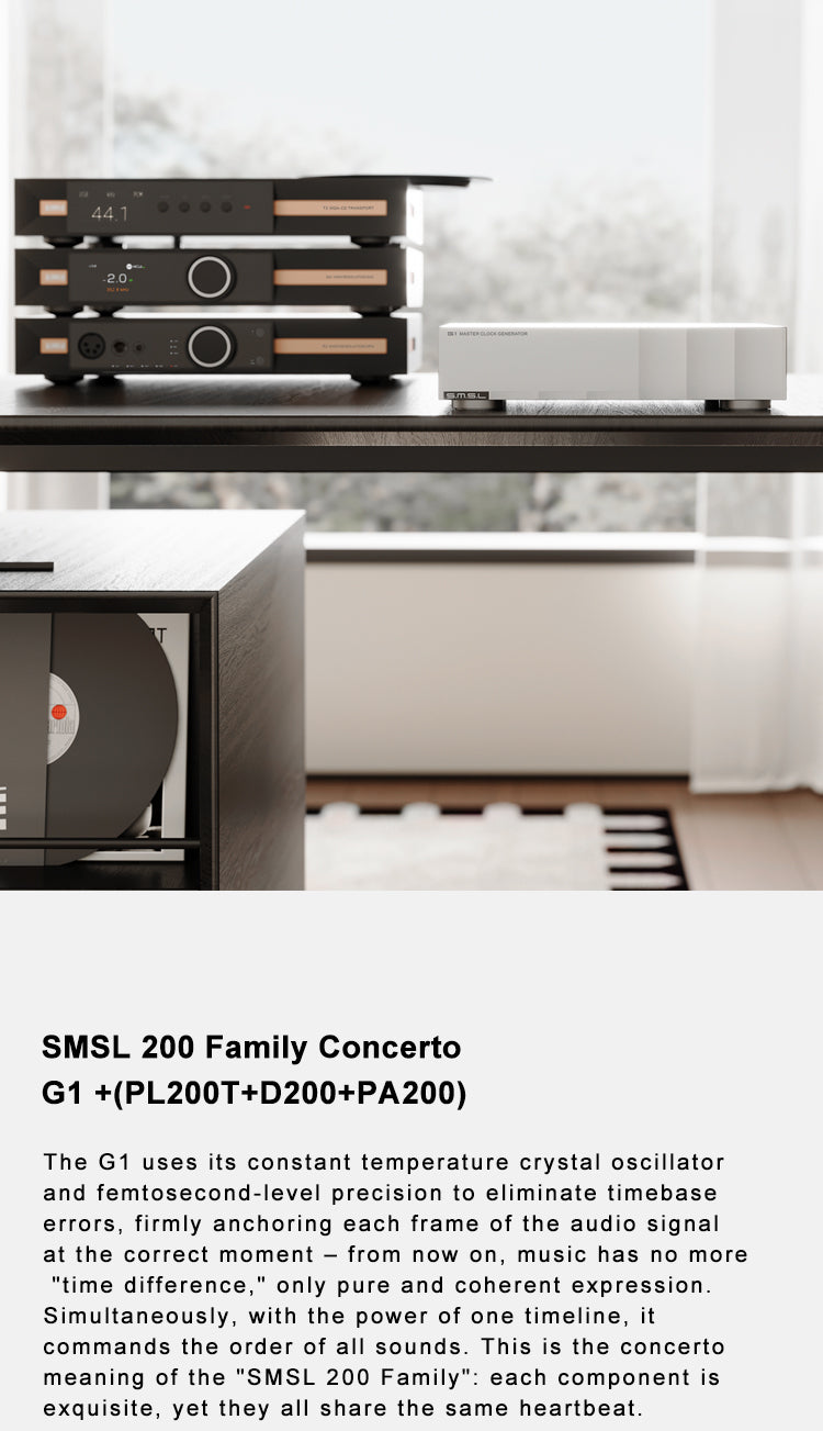 Apos Audio SMSL External Clock SMSL G1 Master Clock Generator