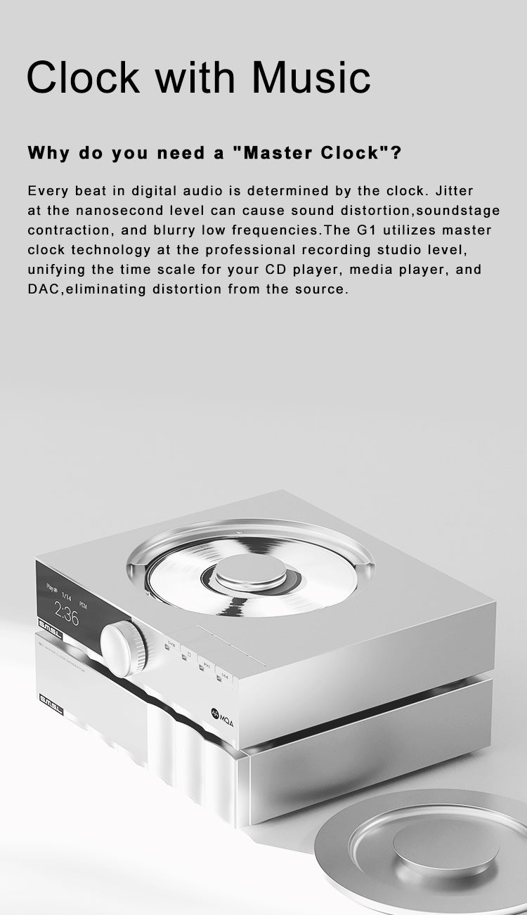 Apos Audio SMSL External Clock SMSL G1 Master Clock Generator
