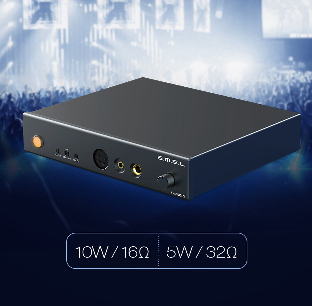 Apos Audio SMSL Headphone Amp SMSL H300 Headphone Amplifier