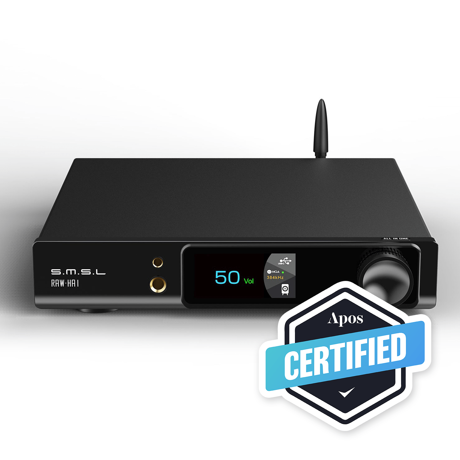 SMSL RAW-HA 1 Headphone Amplifier (Apos Certified)