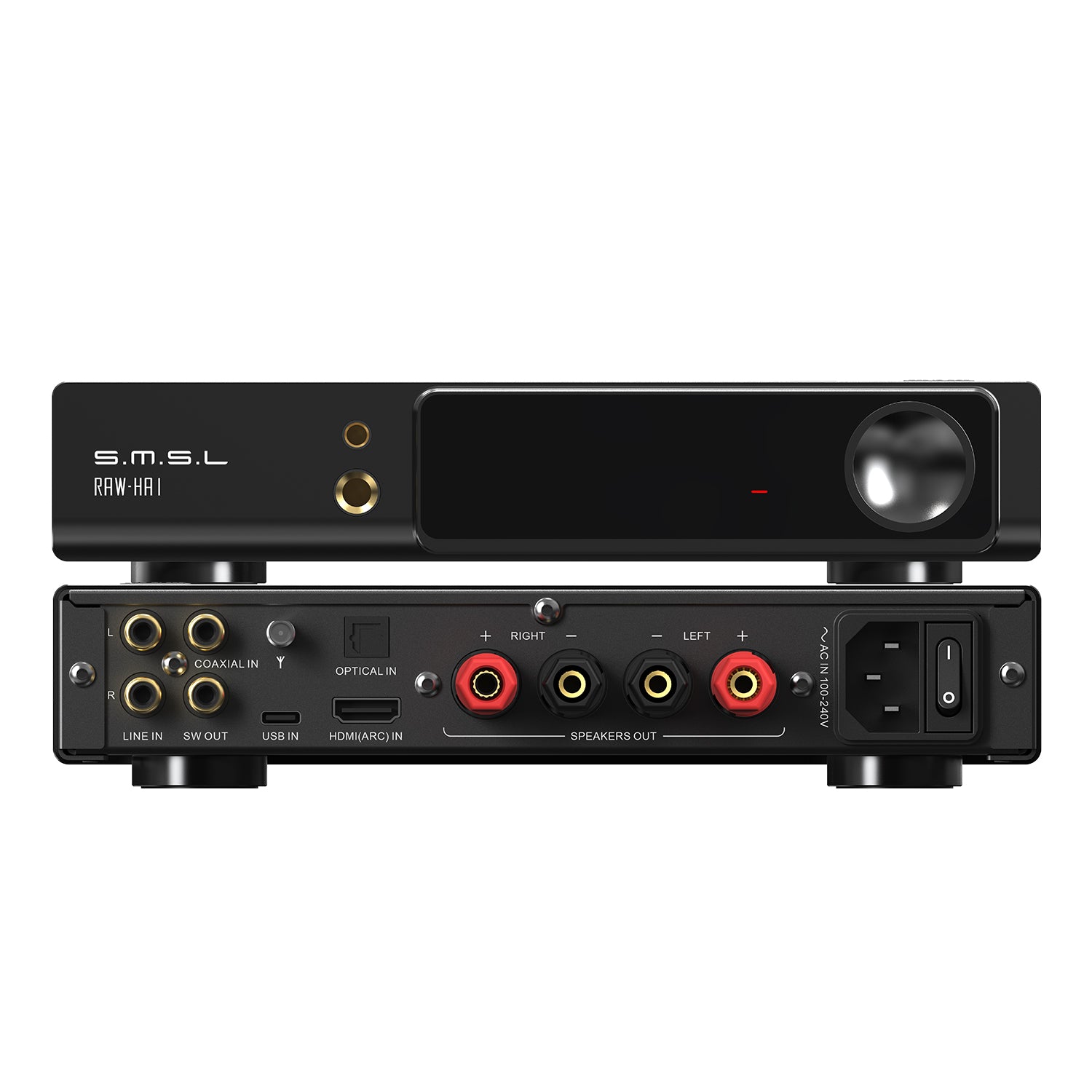 Apos Audio SMSL Headphone Amp SMSL RAW-HA1 Headphone Amplifier