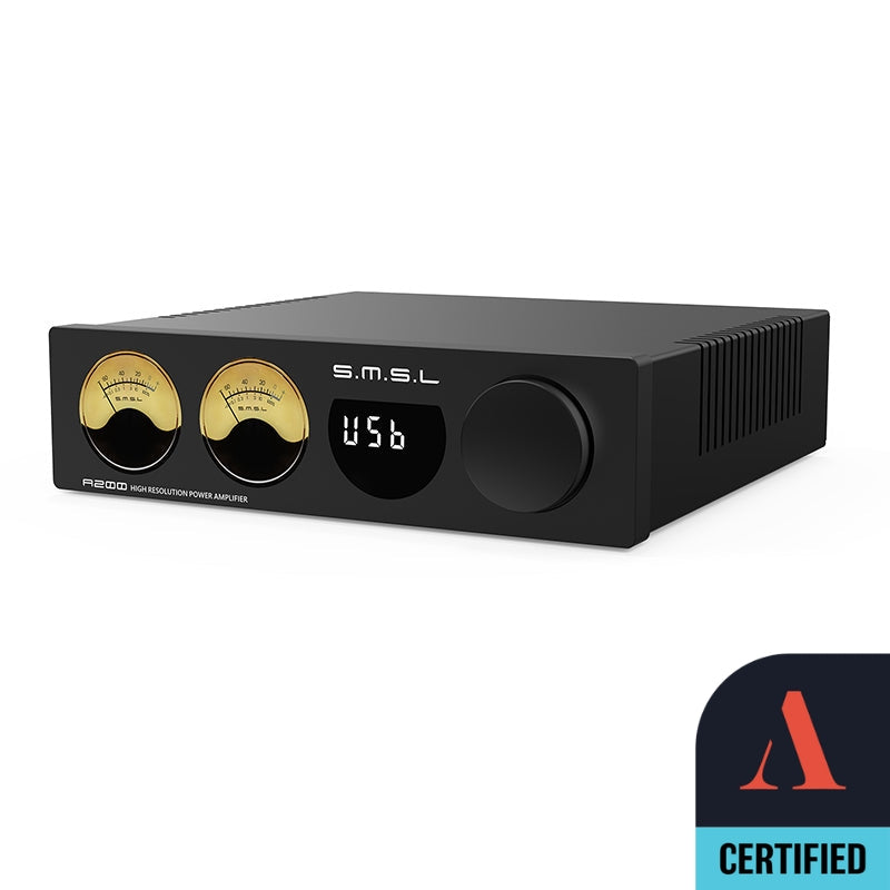 Apos Audio SMSL Speaker Amp SMSL A200 Power Amplifier (Apos Certified) Open Box - Like New