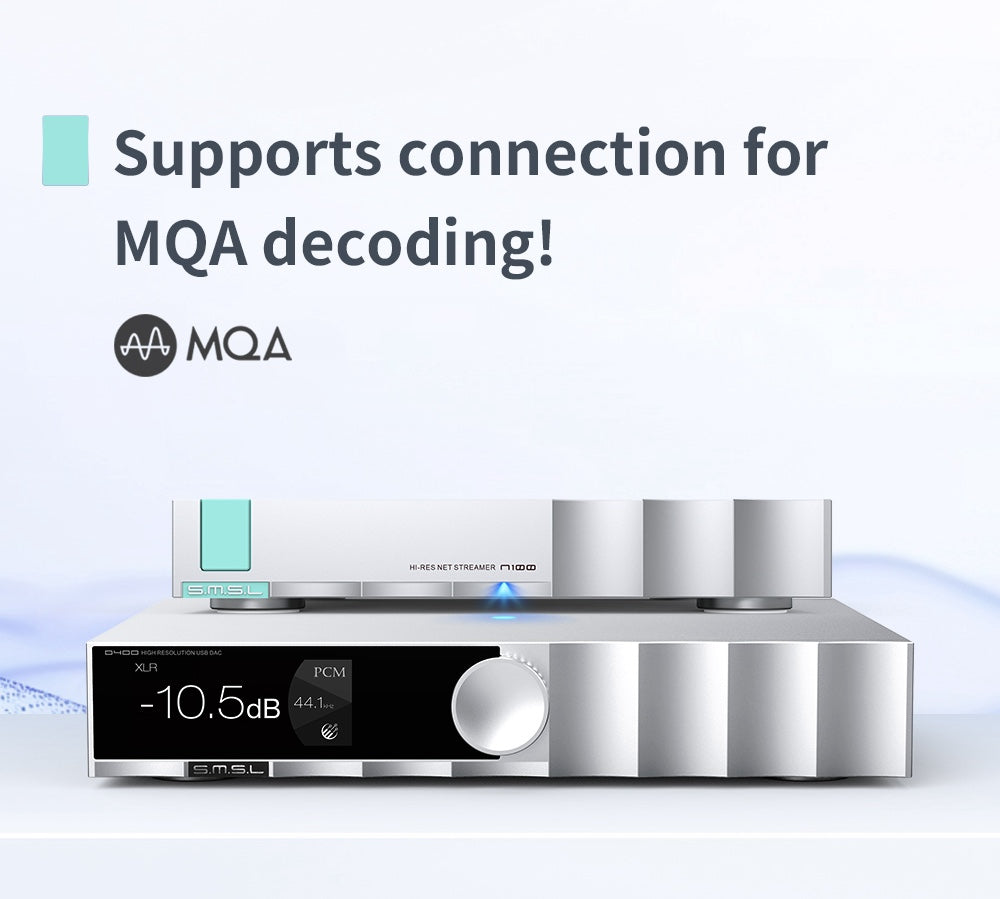 Apos Audio SMSL Speaker Amp SMSL N100 Hi-Res Net Streamer