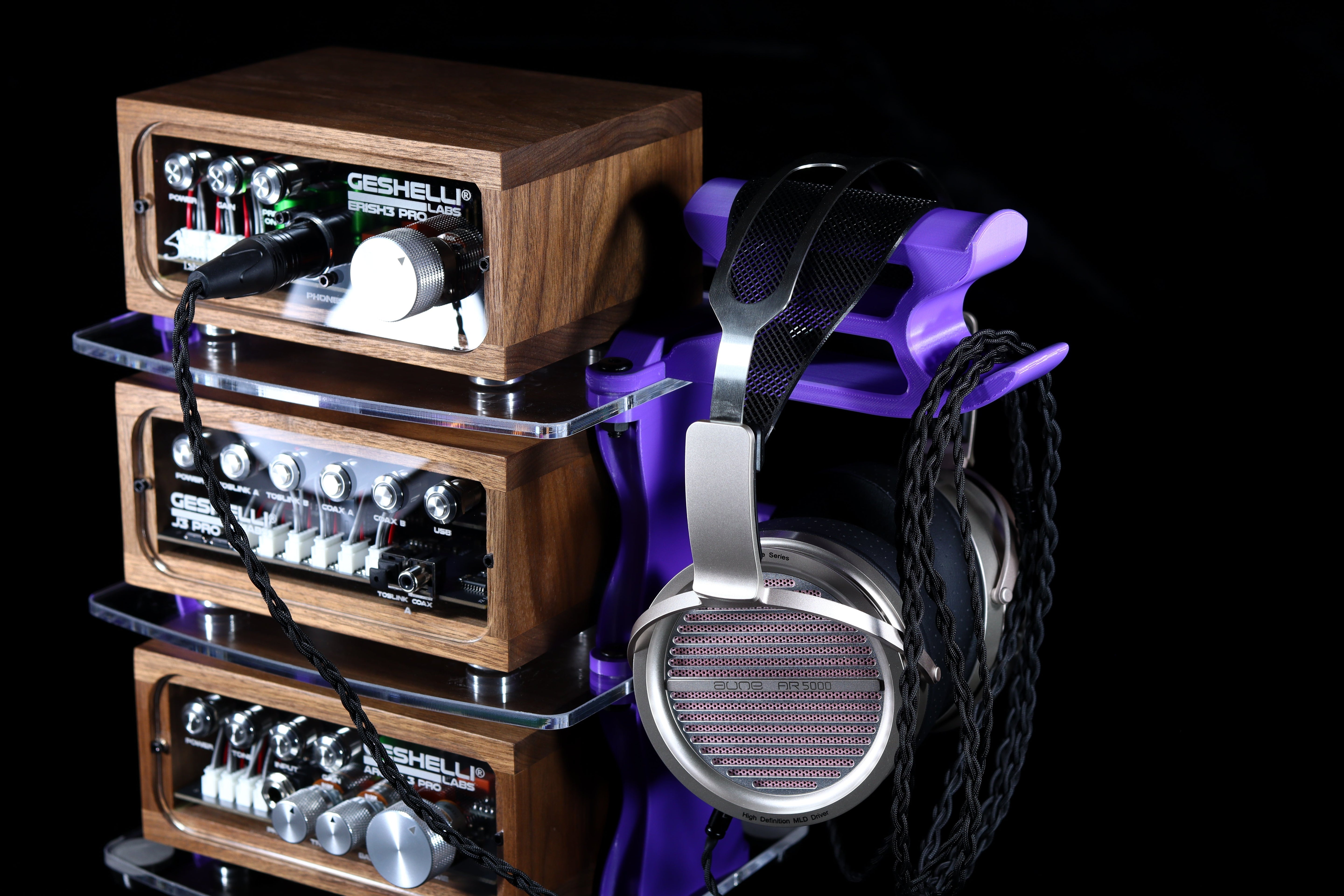 Apos Audio Sound Solver Audio Rack Sound Solver Headphone Hanger