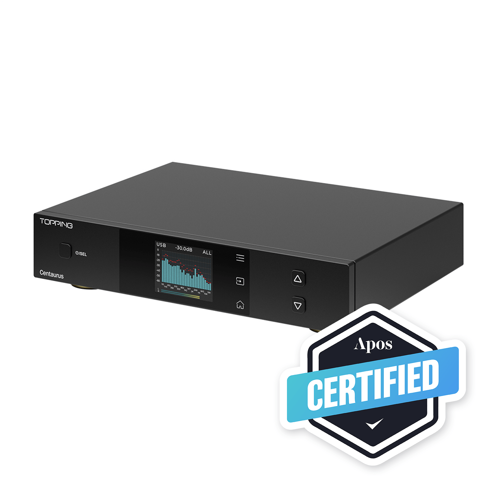 Apos Audio TOPPING DAC (Digital-to-Analog Converter) TOPPING Centaurus Fully-balanced R2R DAC (Apos Certified Refurbished)