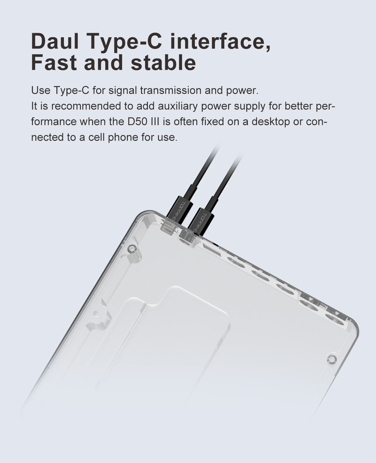 Apos Audio TOPPING DAC (Digital-to-Analog Converter) TOPPING D50 III Desktop DAC