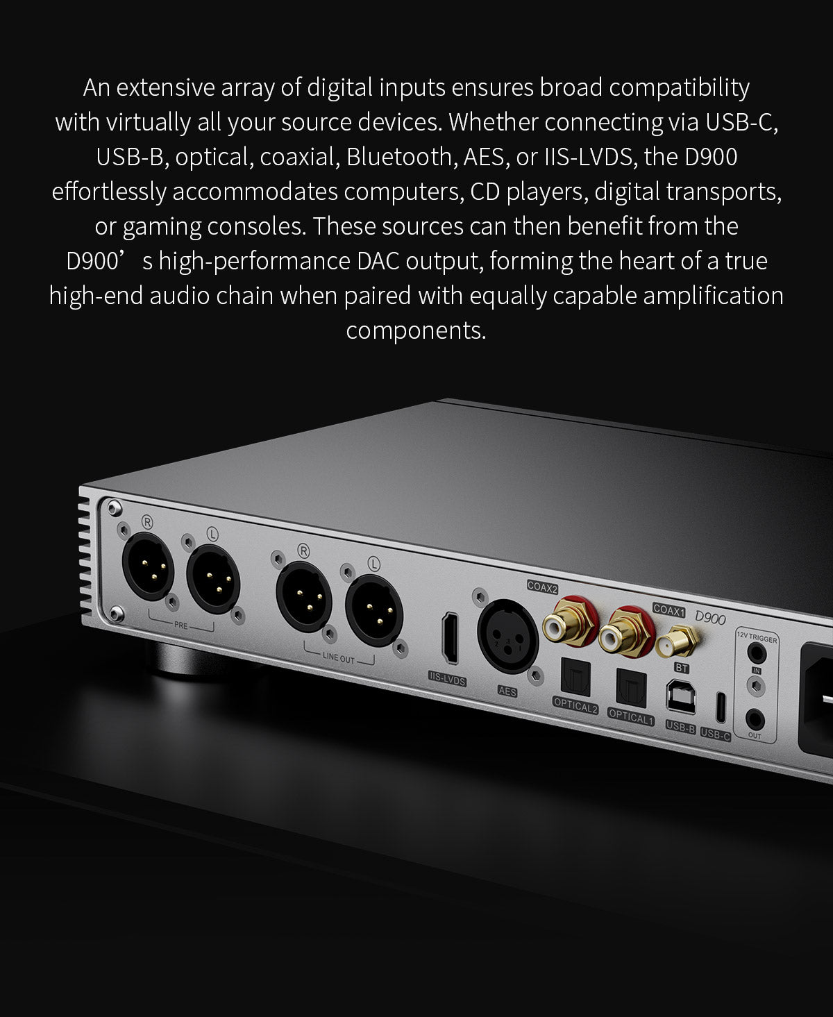 Apos Audio TOPPING DAC (Digital-to-Analog Converter) TOPPING D900 DAC (Digital-to-Analog Converter)