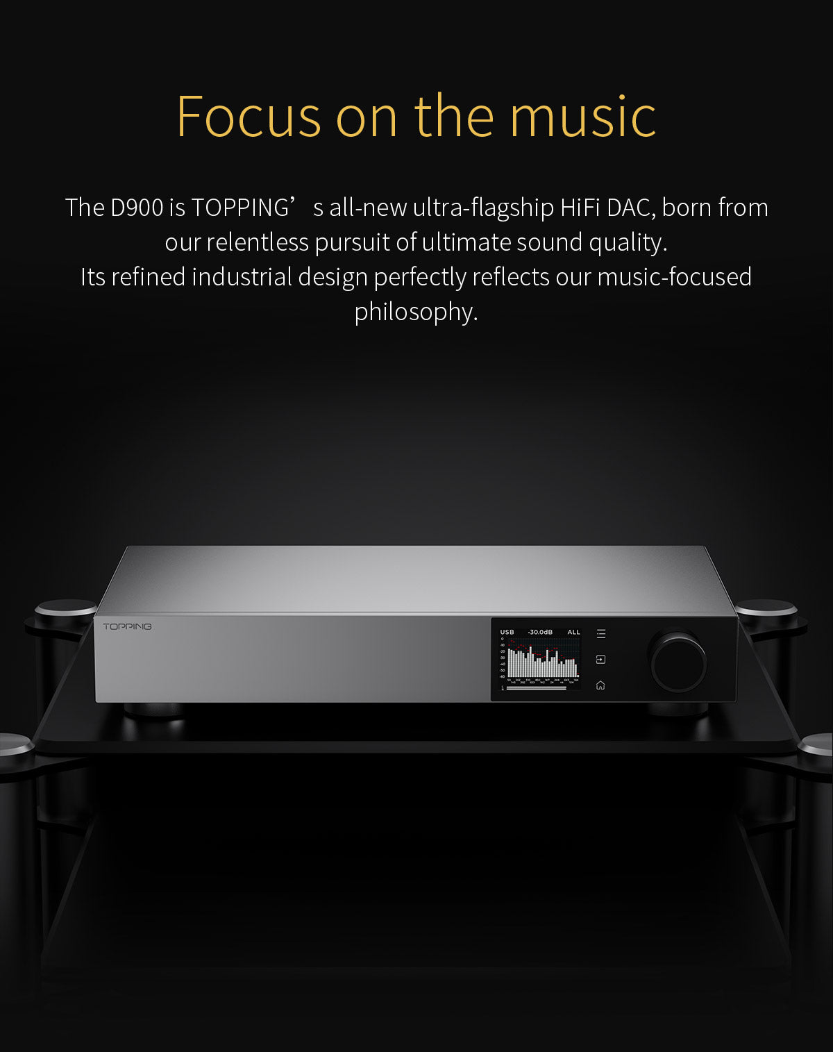 Apos Audio TOPPING DAC (Digital-to-Analog Converter) TOPPING D900 DAC (Digital-to-Analog Converter)