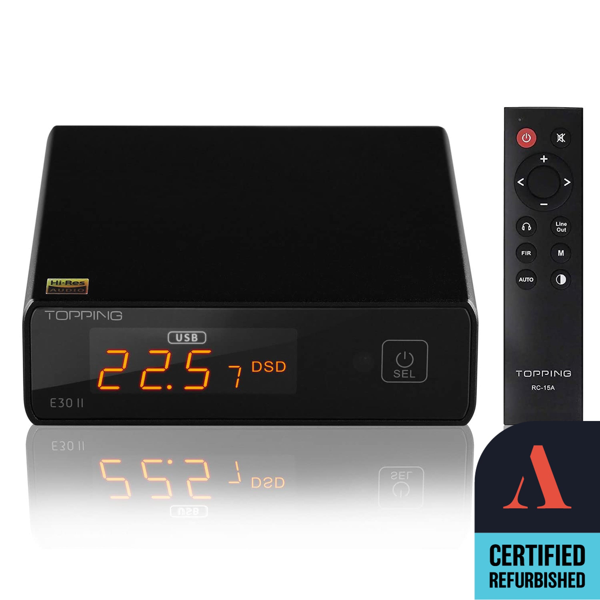 Apos Audio TOPPING DAC (Digital-to-Analog Converter) TOPPING E30 II DAC (Apos Certified Refurbished)