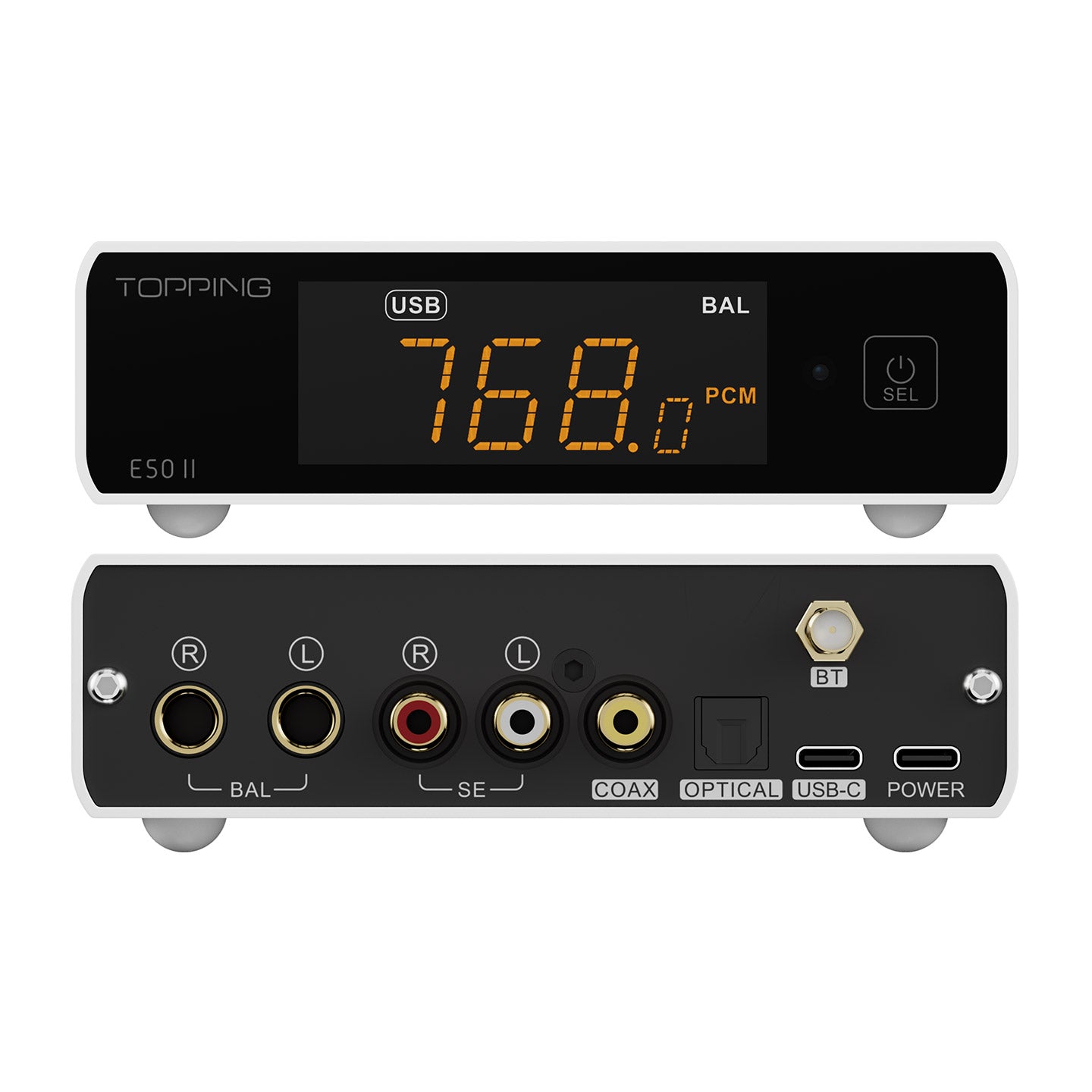 Apos Audio TOPPING DAC (Digital-to-Analog Converter) TOPPING E50 II Desktop DAC (Digital-to-Analog-Convertor)