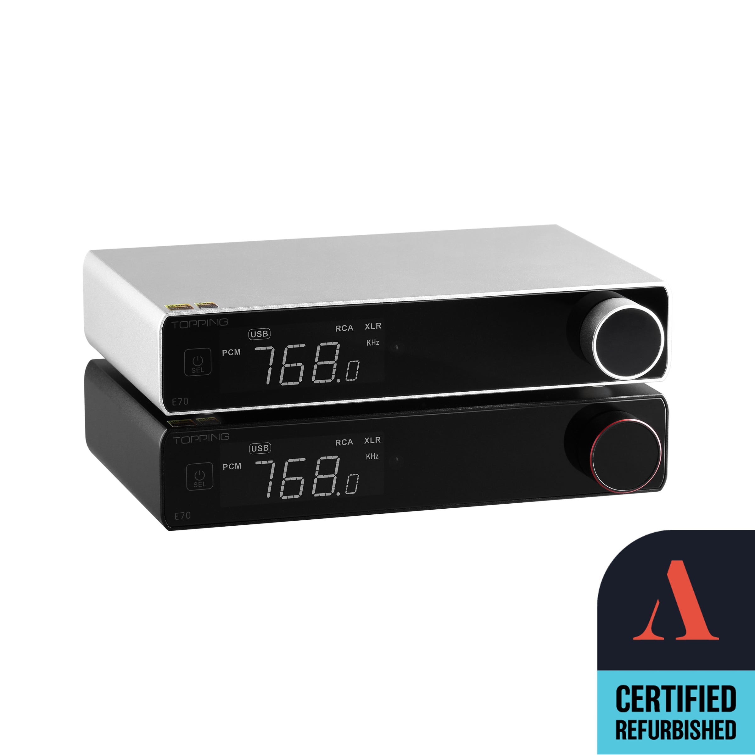 Apos Audio TOPPING DAC (Digital-to-Analog Converter) TOPPING E70 Desktop DAC (Apos Certified Refurbished)