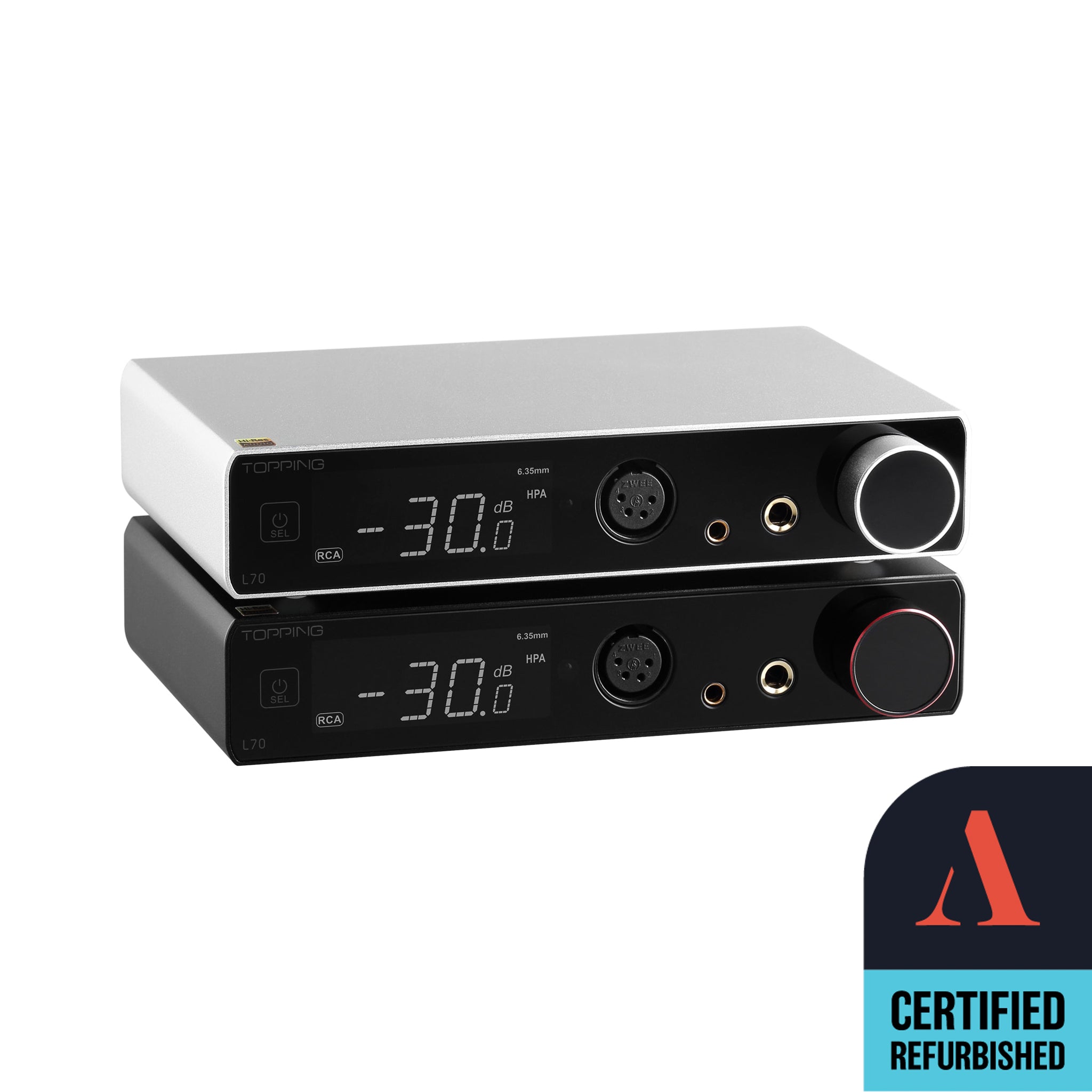 Apos Audio TOPPING Headphone Amp TOPPING L70 Fully Balanced NFCA Headphone Amplifier (Apos Certified Refurbished)