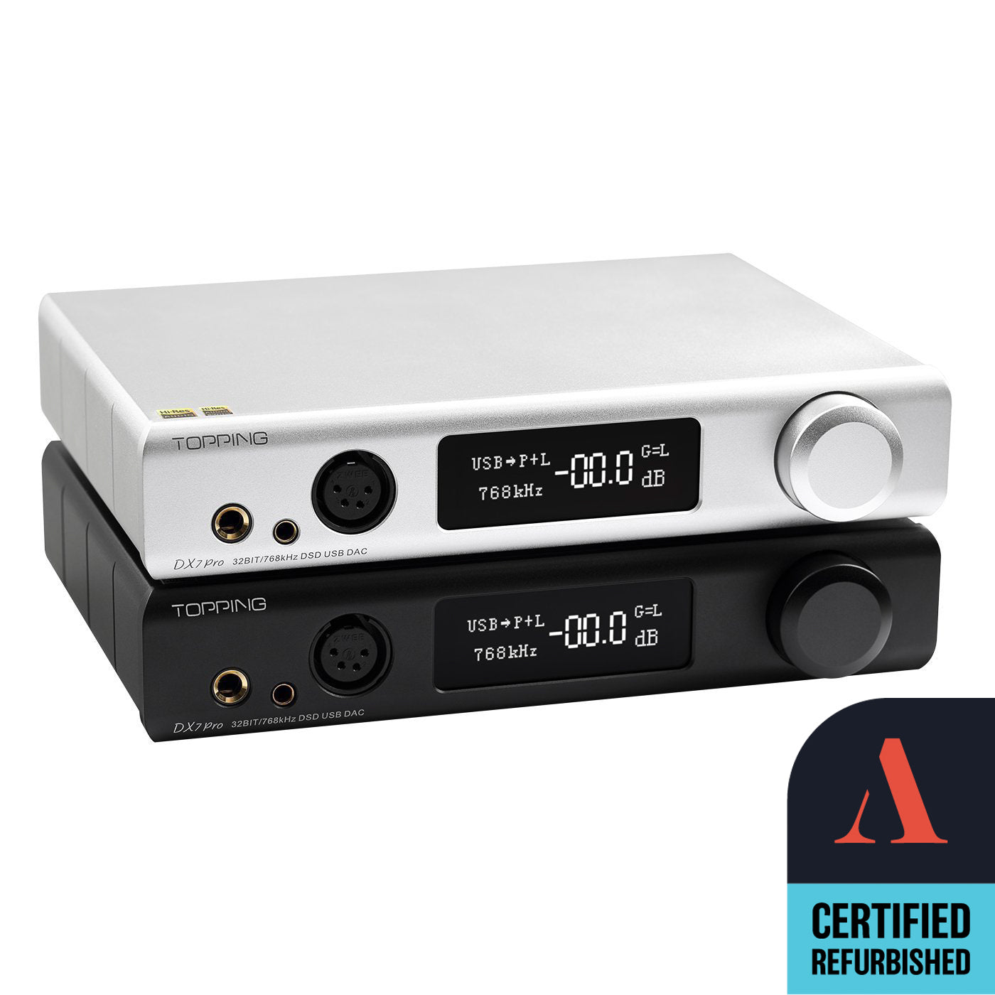 Apos Audio TOPPING Headphone DAC/Amp TOPPING DX7 Pro DAC/Amp (Apos Certified Refurbished)