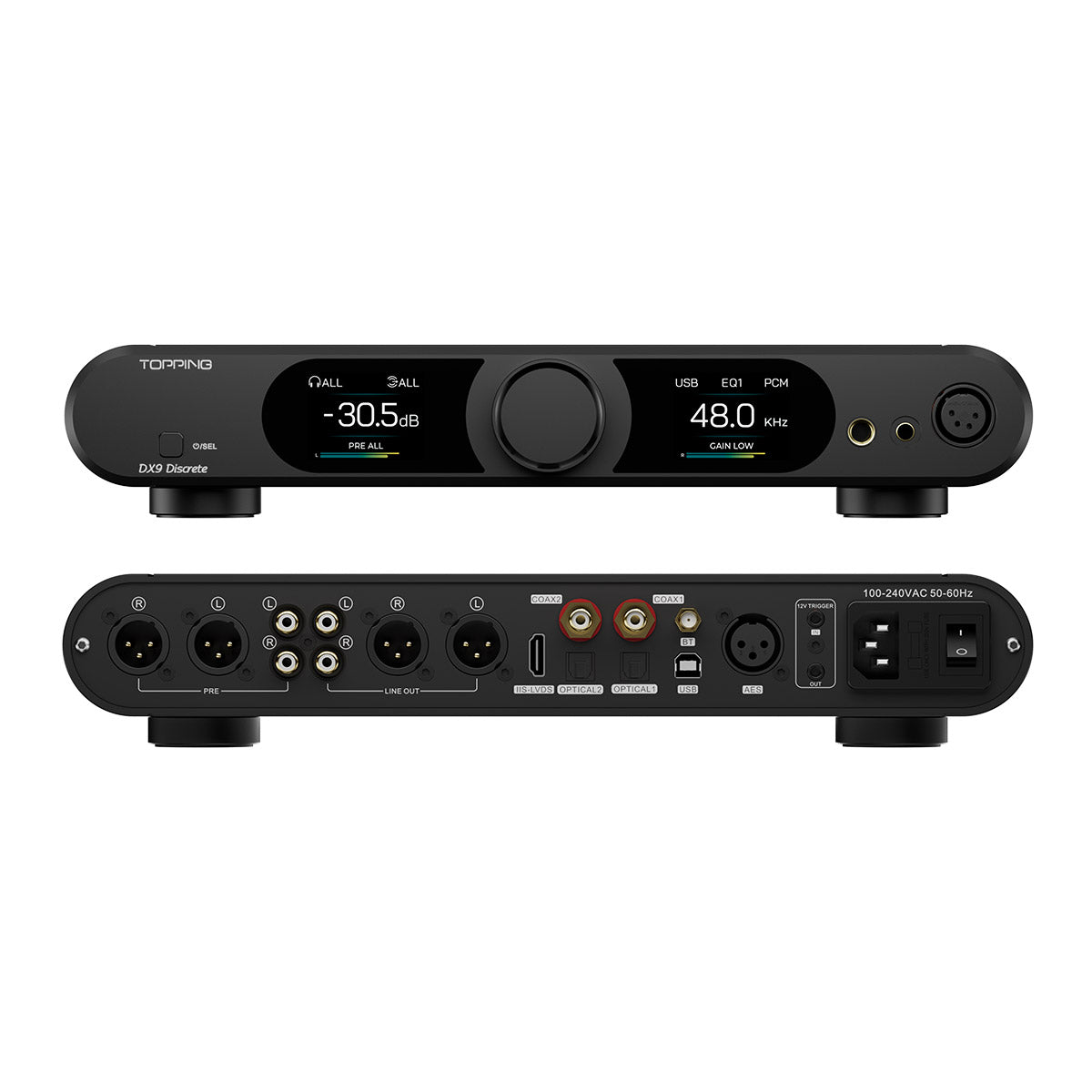 Apos Audio TOPPING Headphone DAC/Amp TOPPING DX9 Discrete DAC/Amp