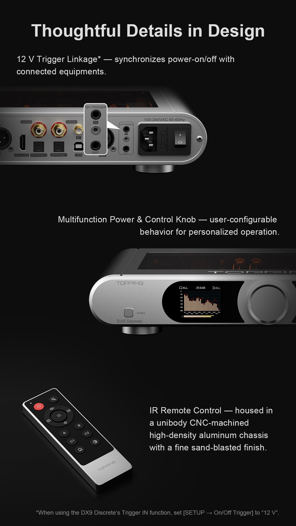 Apos Audio TOPPING Headphone DAC/Amp TOPPING DX9 Discrete DAC/Amp