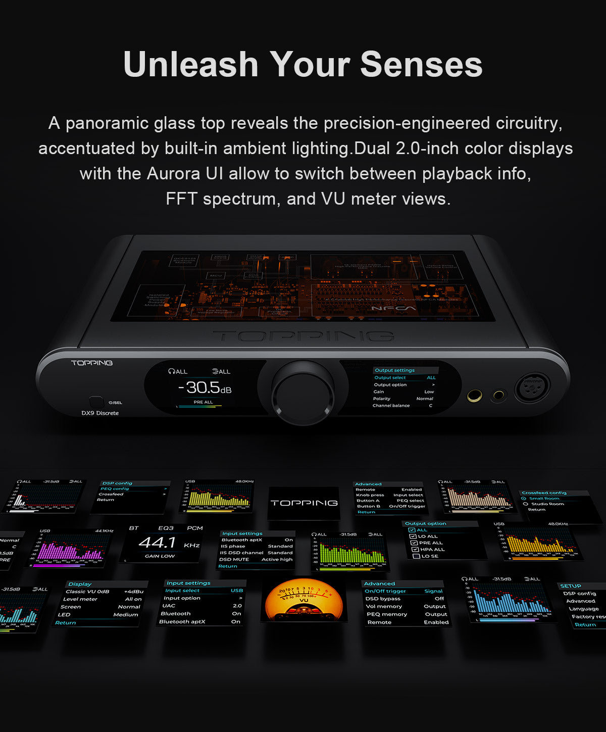 Apos Audio TOPPING Headphone DAC/Amp TOPPING DX9 Discrete DAC/Amp