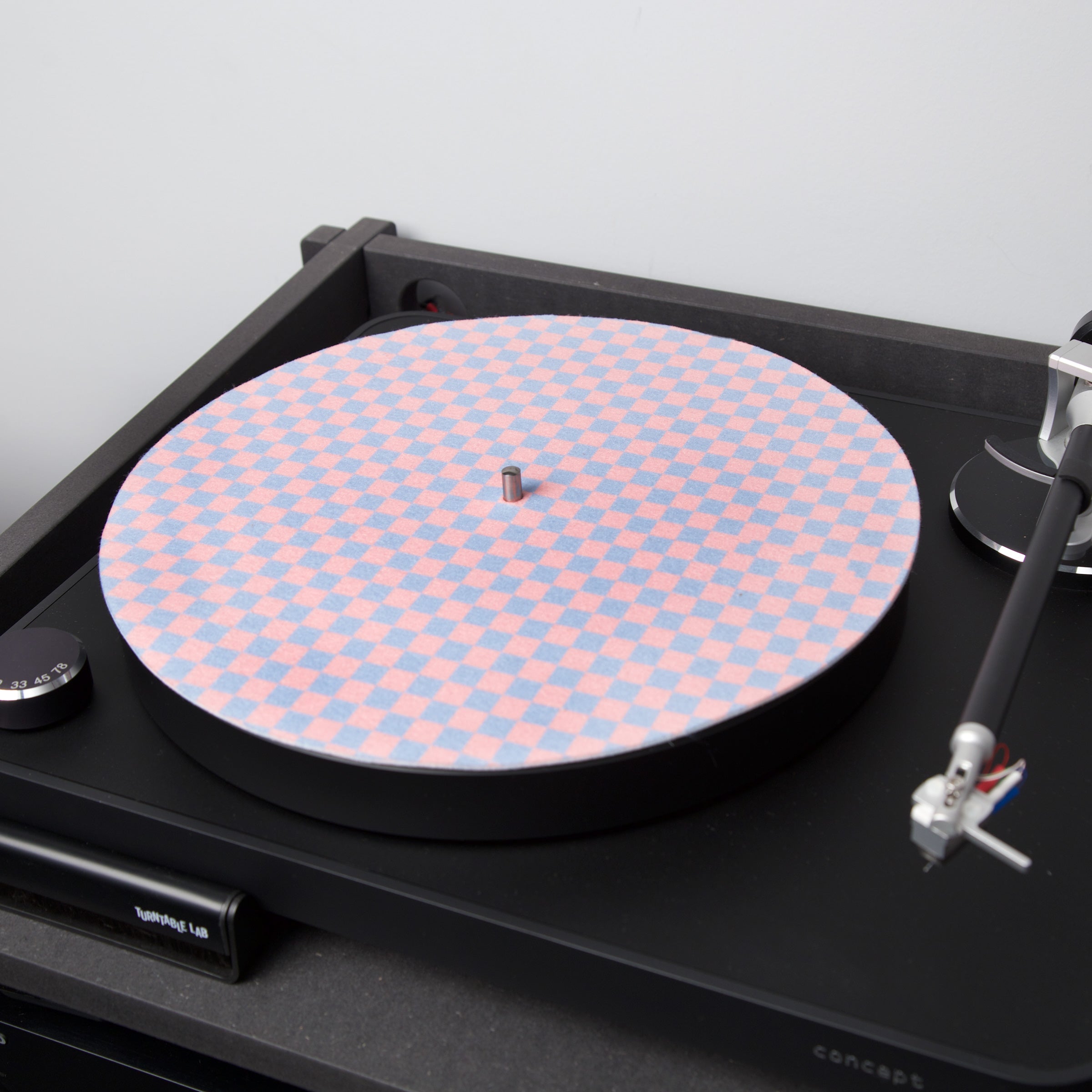 Apos Audio TurntableLab.com Accessory Turntable Lab: Checkmat Record Mat Slipmat