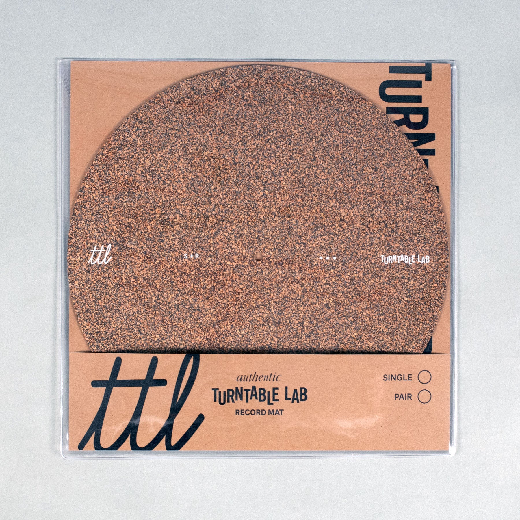 Apos Audio TurntableLab.com Accessory Turntable Lab: Cork & Rubber Record Mat Record Mat