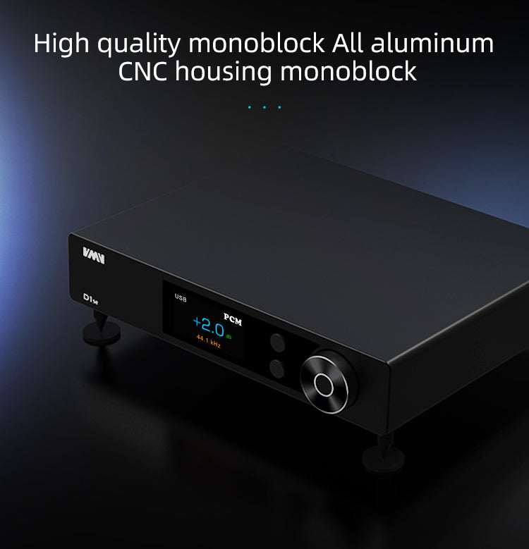 Apos Audio VMV DAC (Digital-to-Analog Converter) SMSL VMV D1se2 Desktop MQA DAC (Apos Certified)