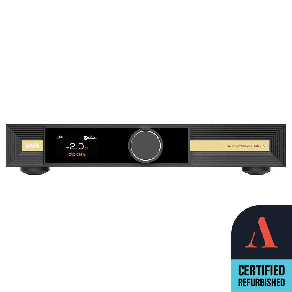 Apos Audio VMV DAC (Digital-to-Analog Converter) VMV D2R High Resolution Desktop DAC (Apos Certified Refurbished) Like New