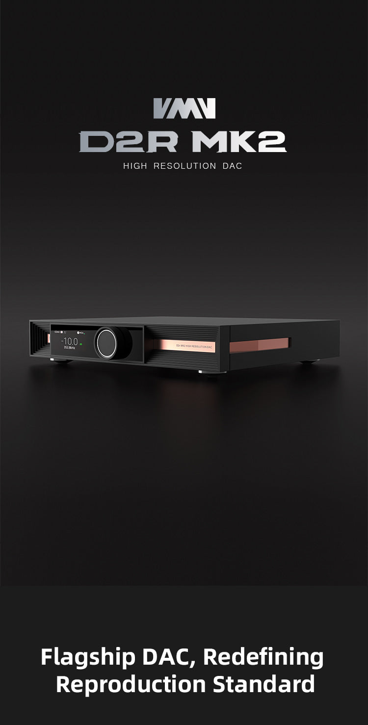 Apos Audio VMV DAC (Digital-to-Analog Converter) VMV DR2 MKII Desktop DAC (Digital-to-Analog Converter)