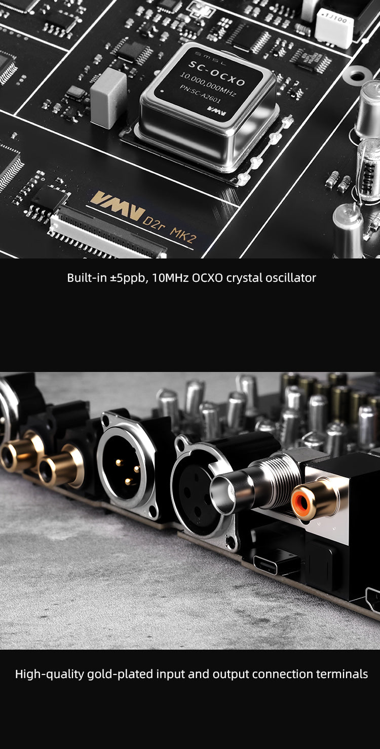 Apos Audio VMV DAC (Digital-to-Analog Converter) VMV DR2 MKII Desktop DAC (Digital-to-Analog Converter)