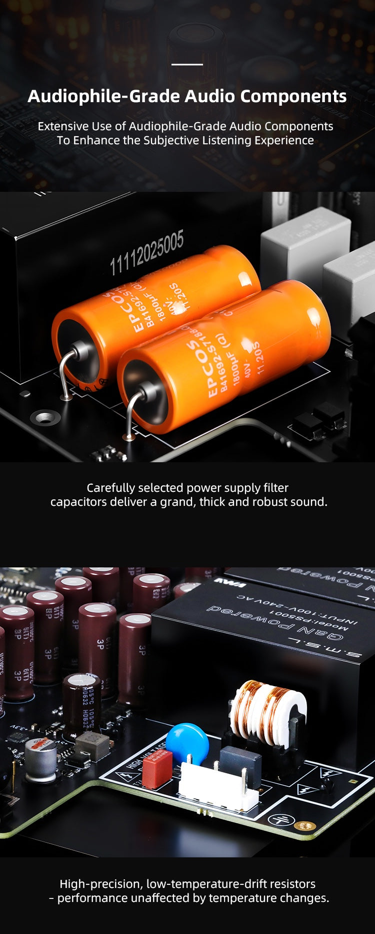 Apos Audio VMV Headphone Amp VMV P2 M2II Desktop Headphone Amplifier
