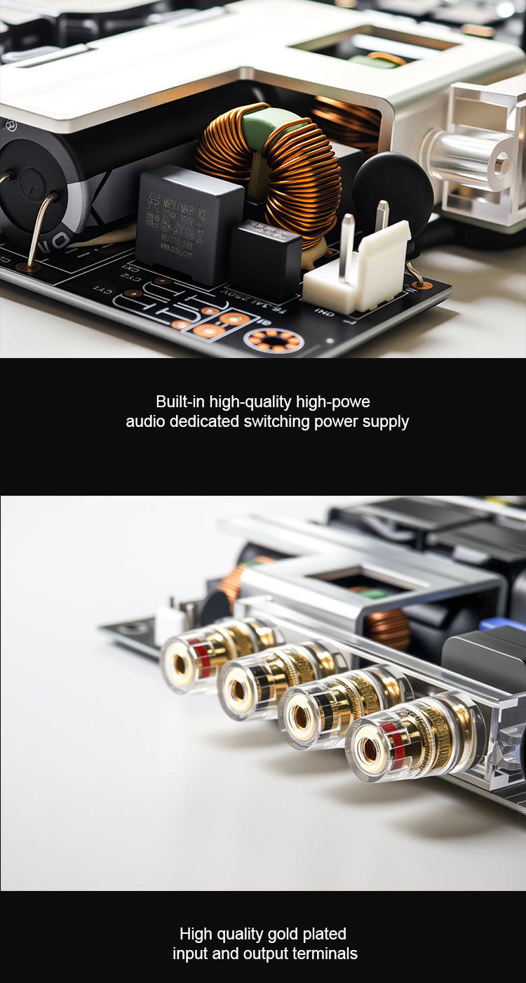Apos Audio VMV Speaker Amp VMV A1 PRO Gallium Nitride Power Amp