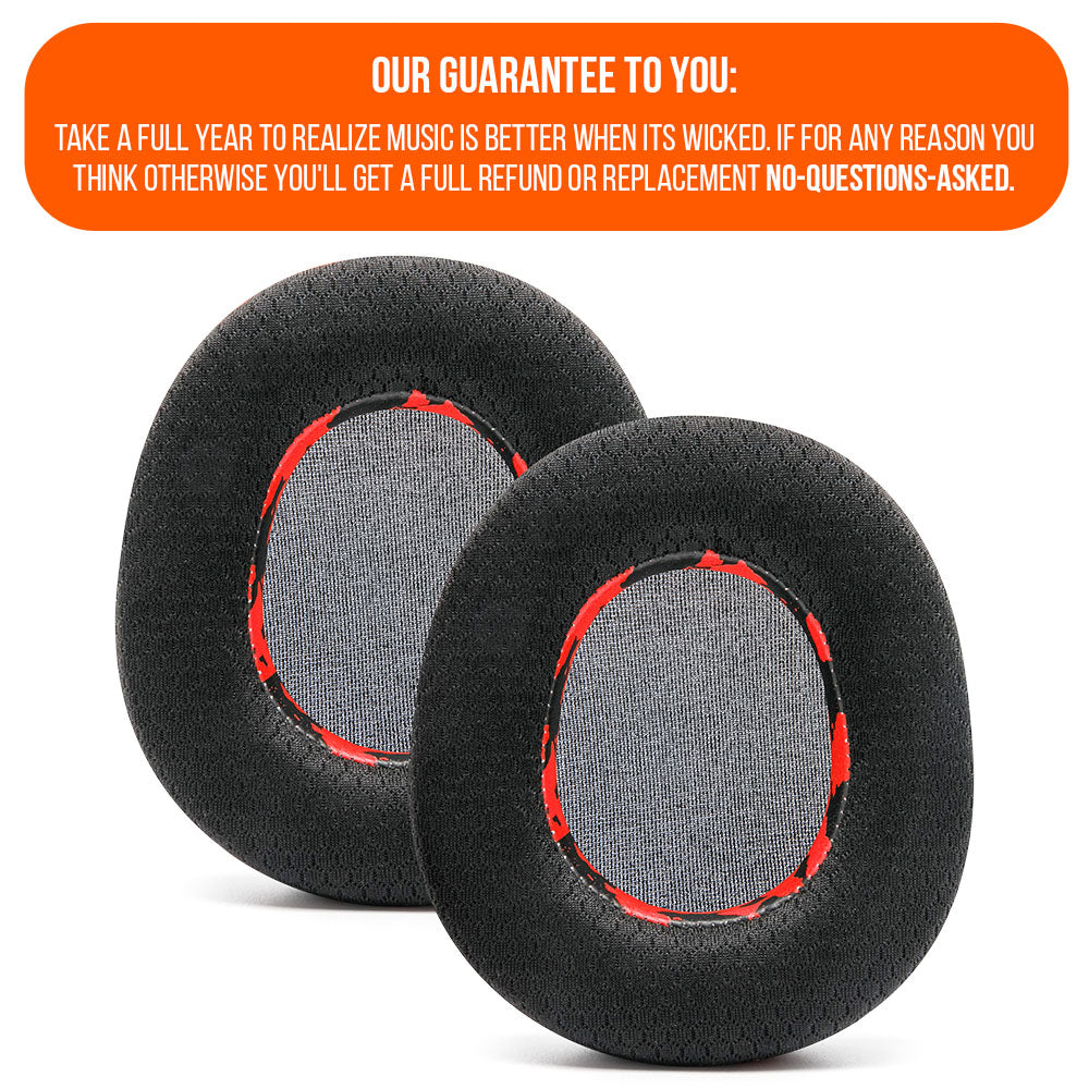Apos Audio Wicked Cushions Cooling Gel Ear Pads Arctis Nova Pro Wireless, Nova Elite & Nova Pro Omni Earpads - WC FreeZe Cooling Gel