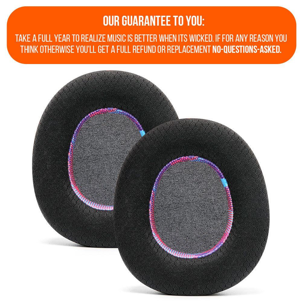 Apos Audio Wicked Cushions Cooling Gel Ear Pads Arctis Nova Pro Wireless, Nova Elite & Nova Pro Omni Earpads - WC FreeZe Cooling Gel