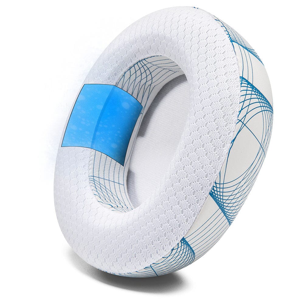 Apos Audio Wicked Cushions Cooling Gel Ear Pads Arctis Nova Pro Wireless, Nova Elite & Nova Pro Omni Earpads - WC FreeZe Cooling Gel Ivory Tide