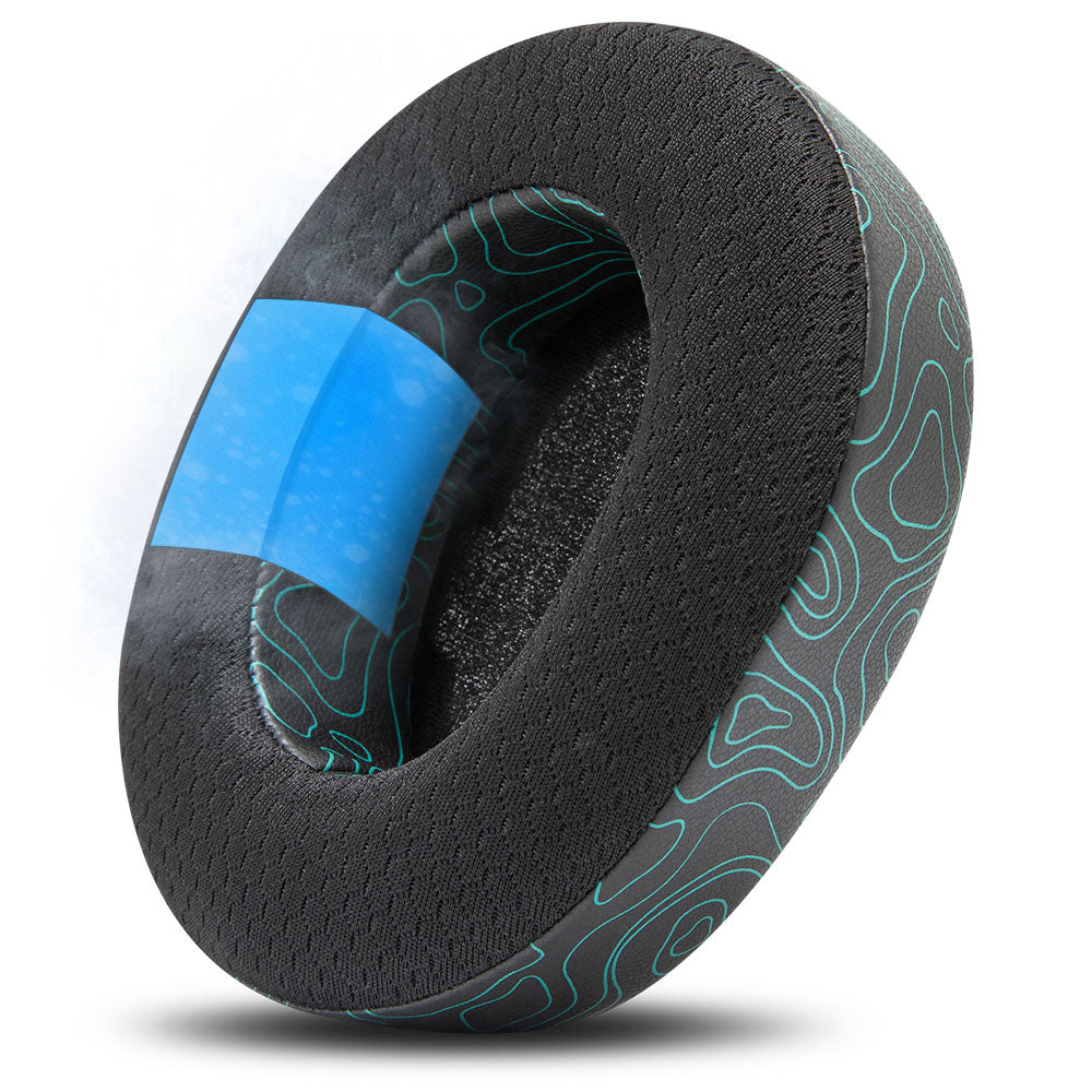 Apos Audio Wicked Cushions Cooling Gel Ear Pads Arctis Nova Pro Wireless, Nova Elite & Nova Pro Omni Earpads - WC FreeZe Cooling Gel RandomFrankP