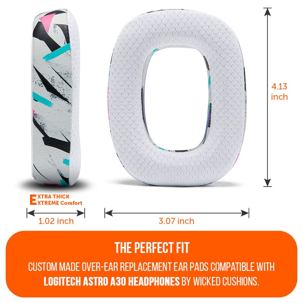 Apos Audio Wicked Cushions Cooling Gel Ear Pads Astro A30 Earpads - WC FreeZe Cooling Gel