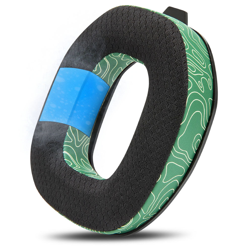 Apos Audio Wicked Cushions Cooling Gel Ear Pads Astro A50 Gen 4, Gen 5 and A50X Earpads - WC FreeZe Cooling Gel Emerald Tide
