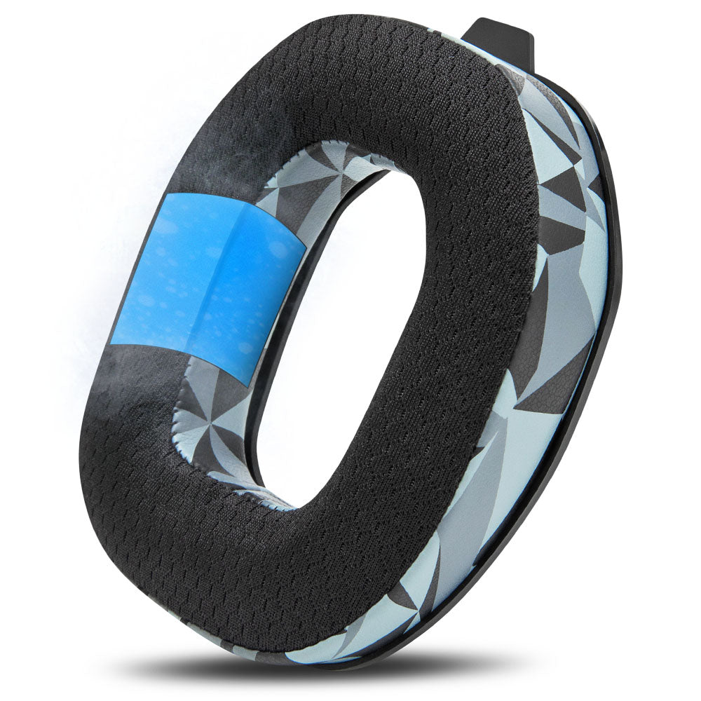 Apos Audio Wicked Cushions Cooling Gel Ear Pads Astro A50 Gen 4, Gen 5 and A50X Earpads - WC FreeZe Cooling Gel Geo Grey