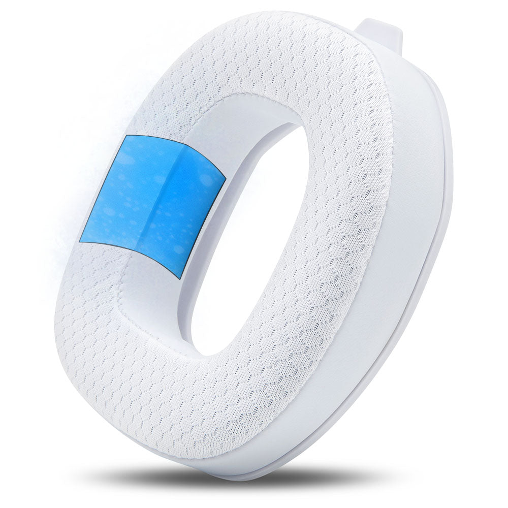 Apos Audio Wicked Cushions Cooling Gel Ear Pads Astro A50 Gen 4, Gen 5 and A50X Earpads - WC FreeZe Cooling Gel White