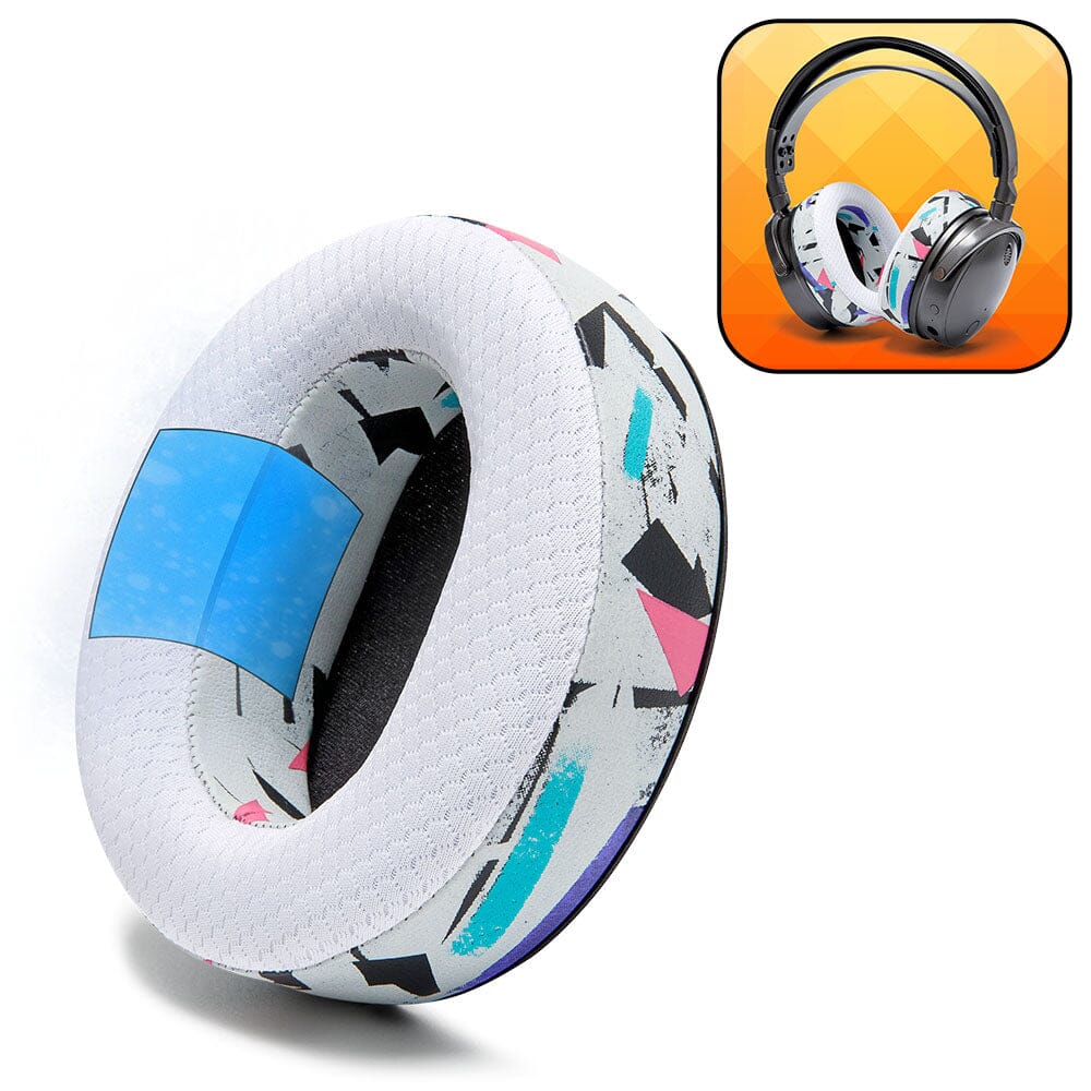 Apos Audio Wicked Cushions Cooling Gel Ear Pads Audeze Maxwell Earpads - WC FreeZe Cooling Gel 90s White