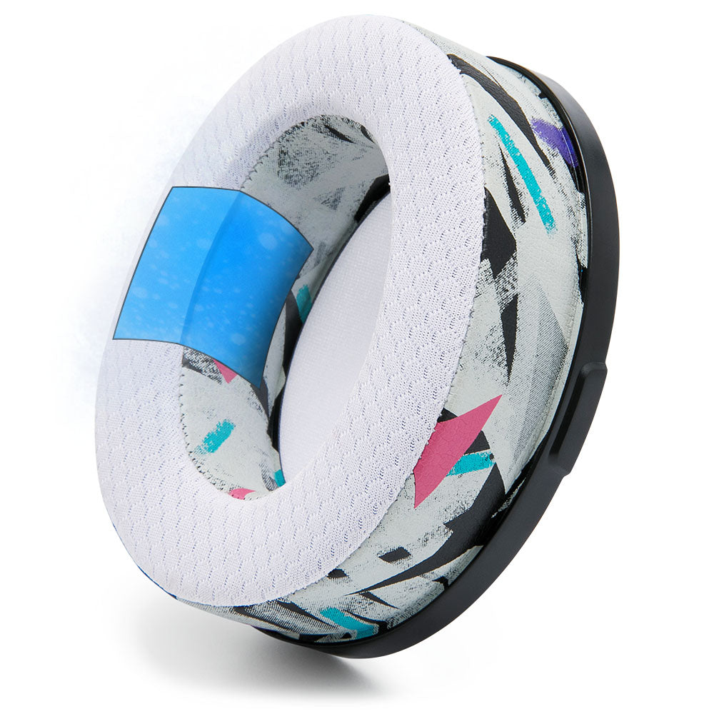 Apos Audio Wicked Cushions Cooling Gel Ear Pads Audeze Penrose & Mobius Earpads - WC FreeZe Cooling Gel 90s White