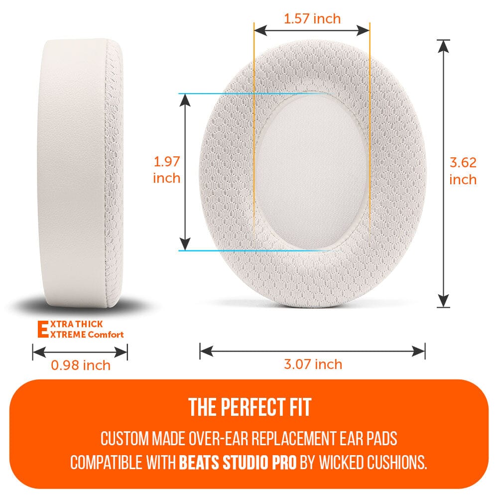 Apos Audio Wicked Cushions Cooling Gel Ear Pads Beats Studio Pro Cooling Gel Earpads - WC FreeZe