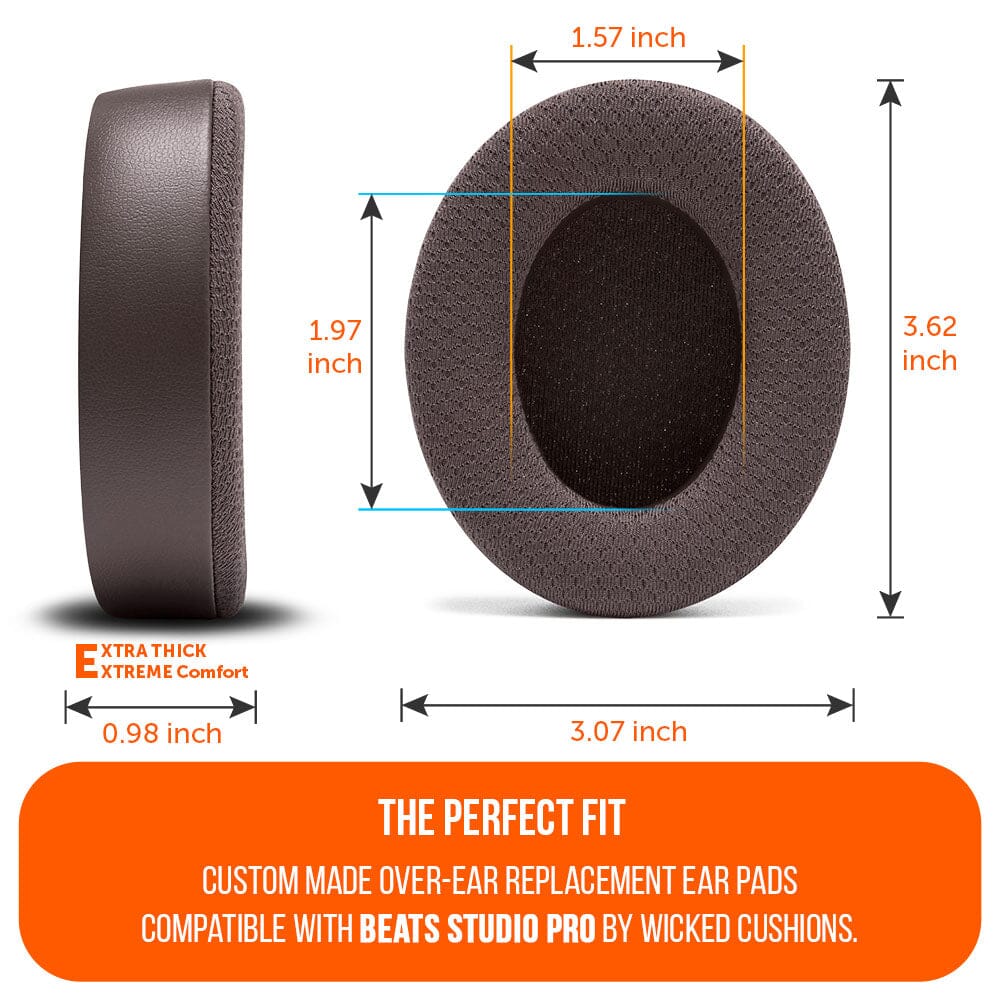 Apos Audio Wicked Cushions Cooling Gel Ear Pads Beats Studio Pro Cooling Gel Earpads - WC FreeZe