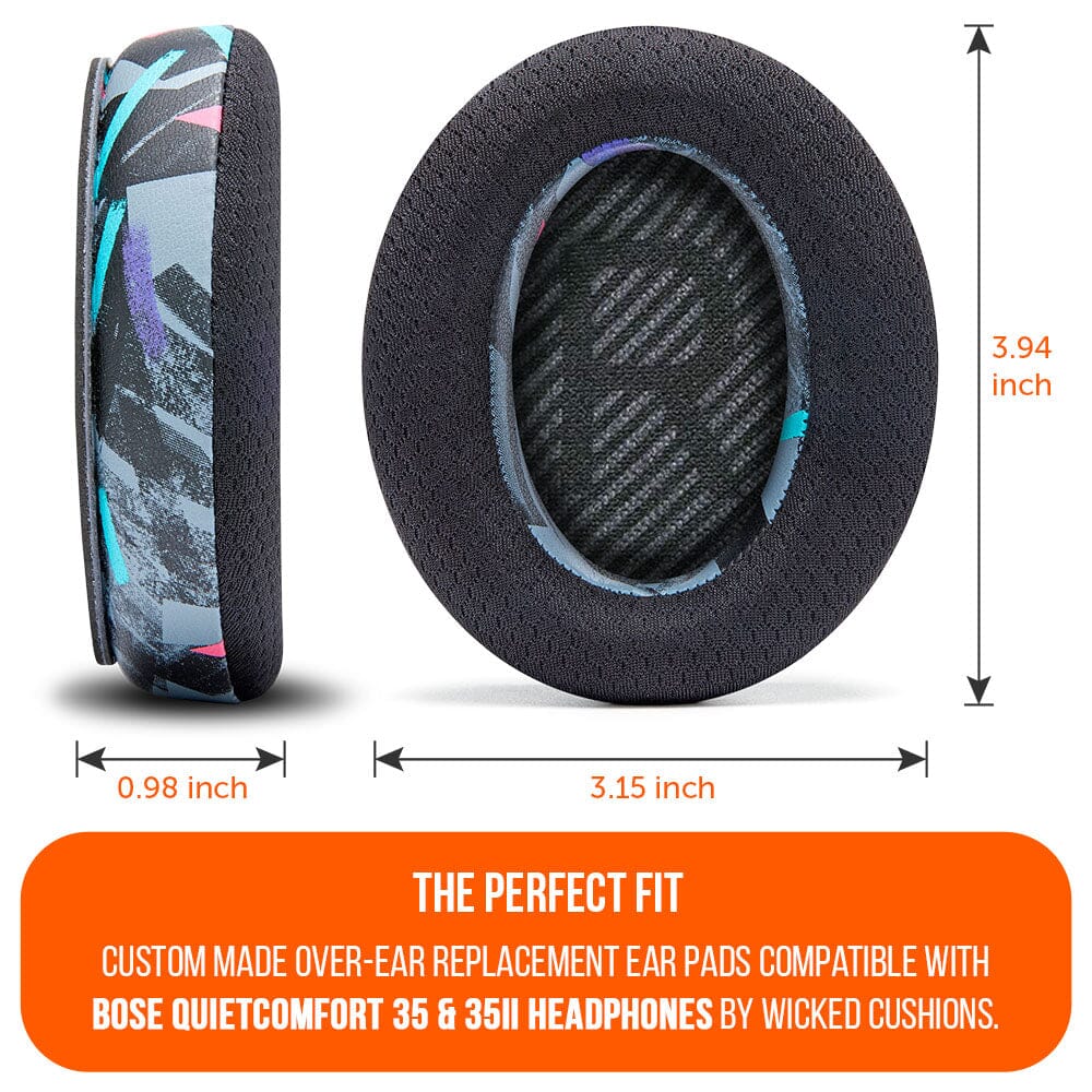Apos Audio Wicked Cushions Cooling Gel Ear Pads Bose QC35 Cooling Gel Earpads - WC FreeZe