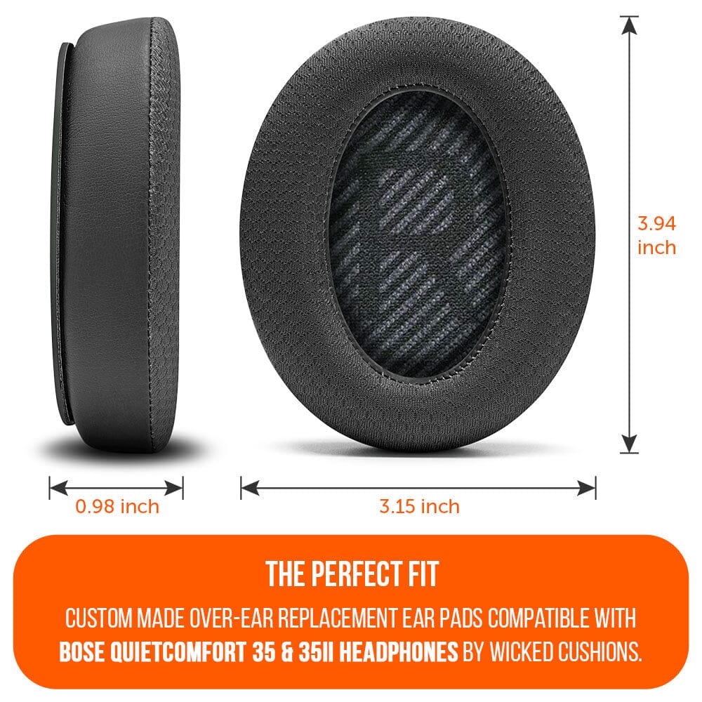 Apos Audio Wicked Cushions Cooling Gel Ear Pads Bose QC35 Cooling Gel Earpads - WC FreeZe