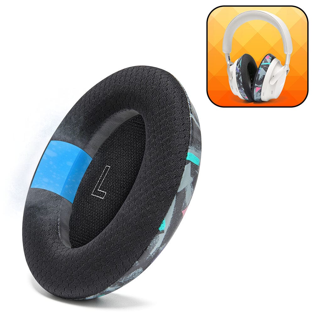 Apos Audio Wicked Cushions Cooling Gel Ear Pads Bose QuietComfort Ultra Gen 1 & Gen 2 Cooling Gel Earpads - WC FreeZe QC Ultra 90s Black