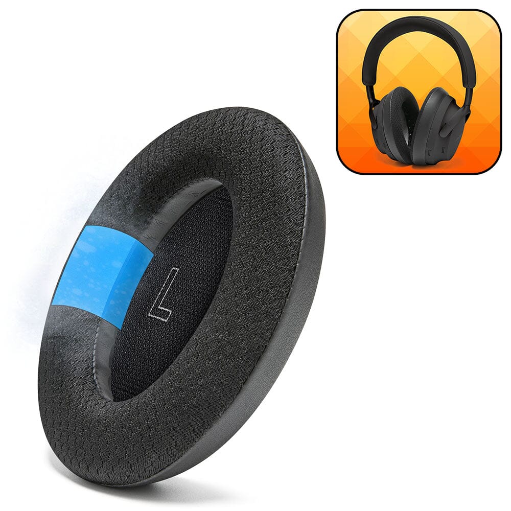 Apos Audio Wicked Cushions Cooling Gel Ear Pads Bose QuietComfort Ultra Gen 1 & Gen 2 Cooling Gel Earpads - WC FreeZe QC Ultra Black