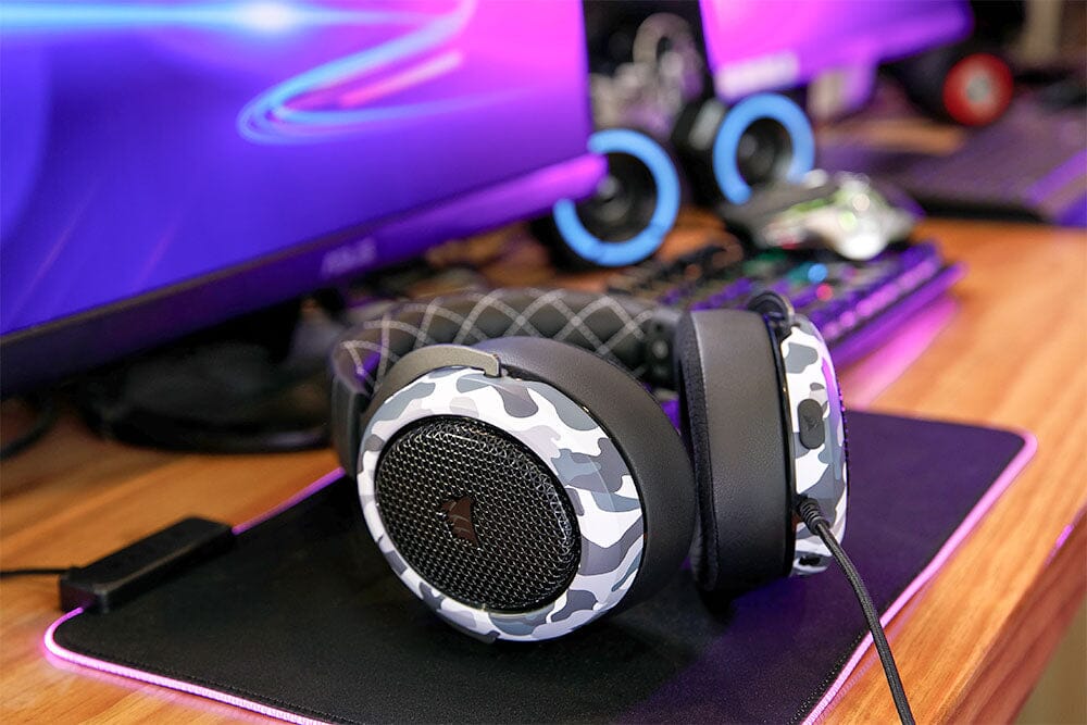 Apos Audio Wicked Cushions Cooling Gel Ear Pads Corsair HS50, HS60, and HS70 Earpads - WC FreeZe Cooling Gel