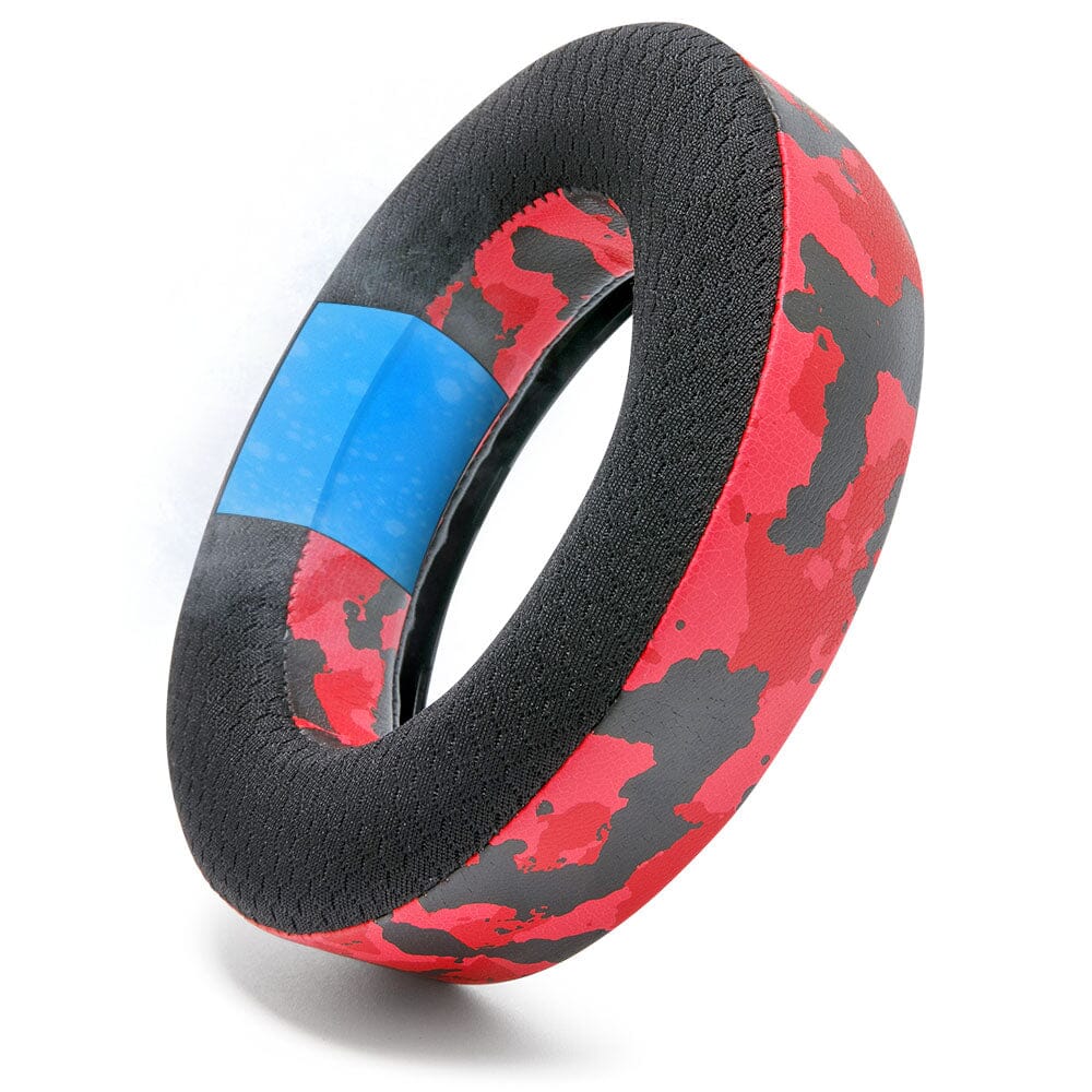 Apos Audio Wicked Cushions Cooling Gel Ear Pads Corsair HS50, HS60, and HS70 Earpads - WC FreeZe Cooling Gel Red Camo