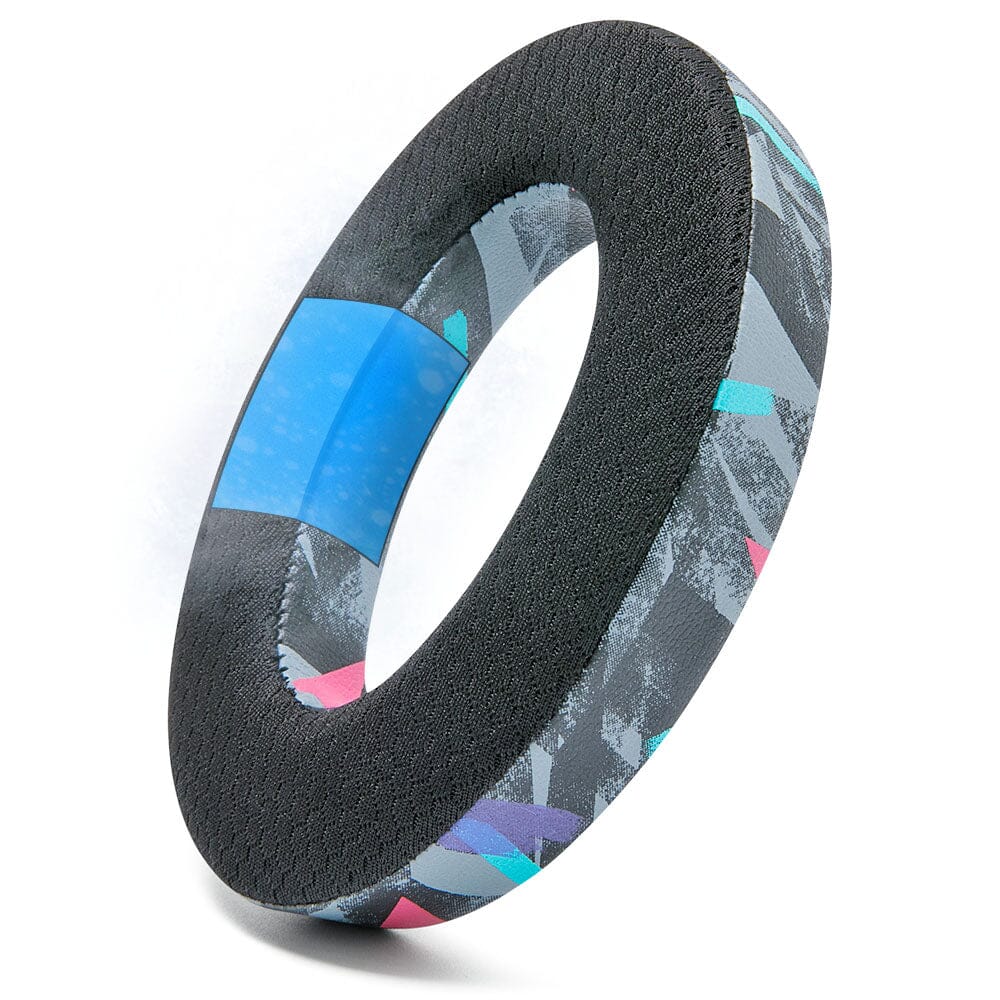 Apos Audio Wicked Cushions Cooling Gel Ear Pads Earpads for Sennheiser PC38X & More - WC FreeZe Cooling Gel 90s Black