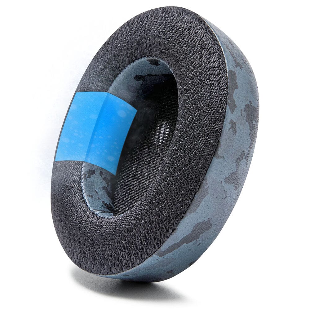 Apos Audio Wicked Cushions Cooling Gel Ear Pads Turtle Beach Stealth Pro Earpads - WC FreeZe Cooling Gel Black Camo