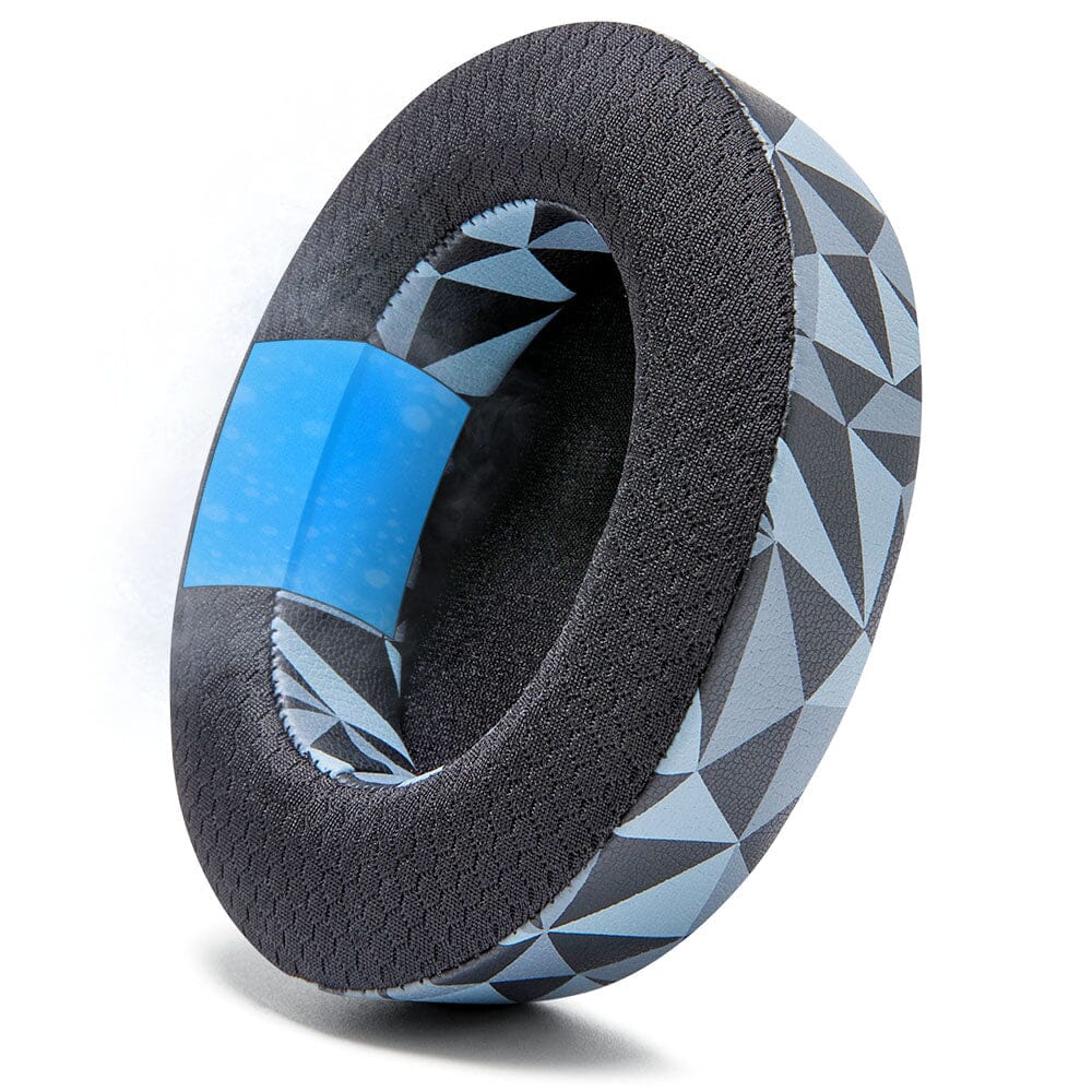 Apos Audio Wicked Cushions Cooling Gel Ear Pads Turtle Beach Stealth Pro Earpads - WC FreeZe Cooling Gel Geo Grey