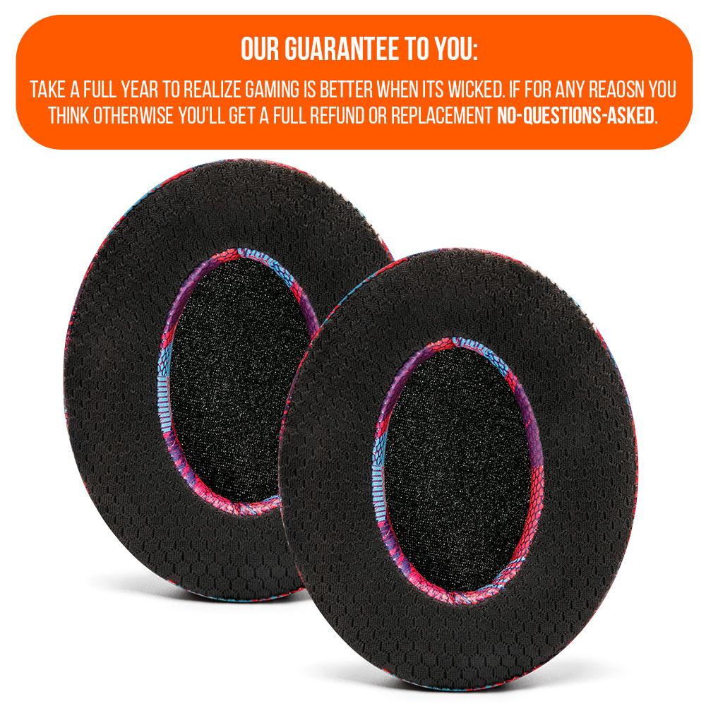 Apos Audio Wicked Cushions Cooling Gel Ear Pads WC FreeZe - Hybrid Cooling Gel Infused Ear Pads for ATH M50X